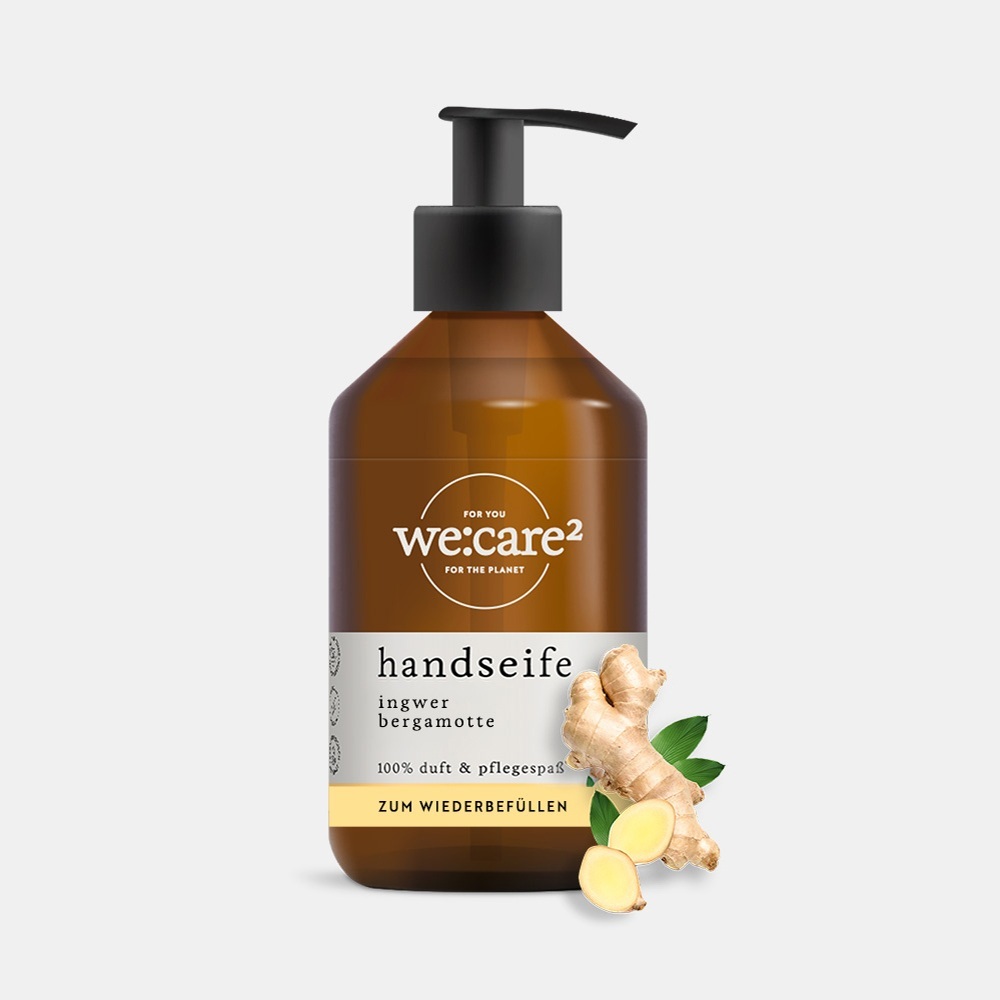 we:care² Handseife Ingwer / Bergamotte
