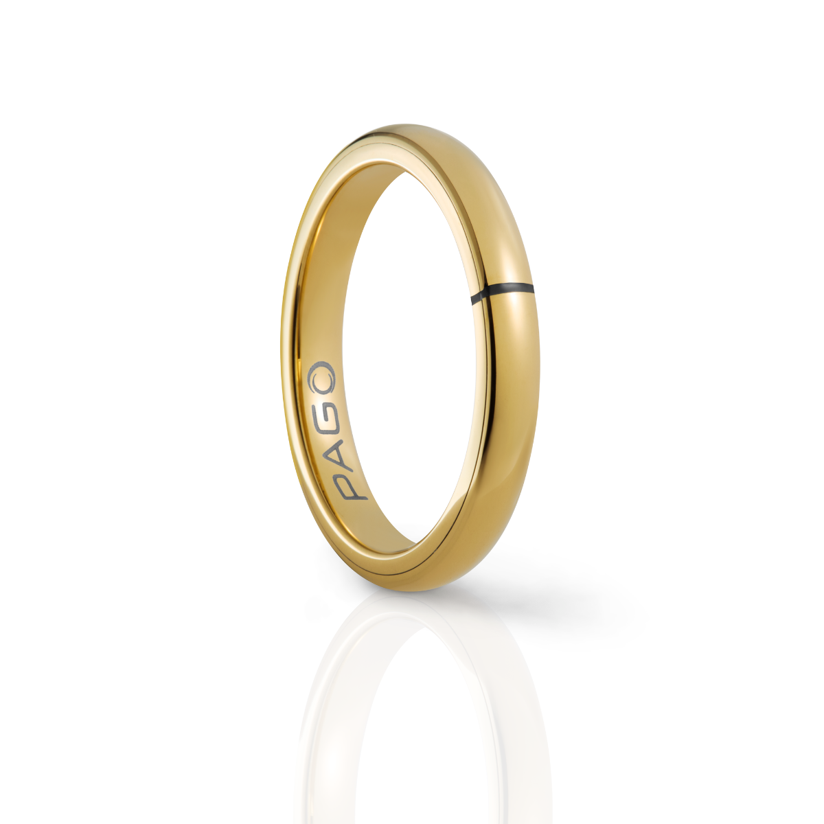 Bezahlring PAGO Ultra Slim Gold Shiny