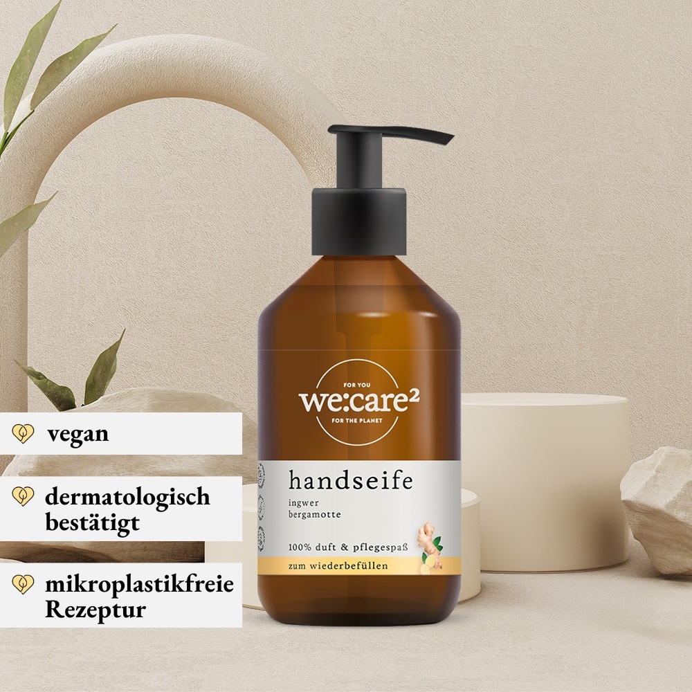 we:care² Handseife Ingwer / Bergamotte