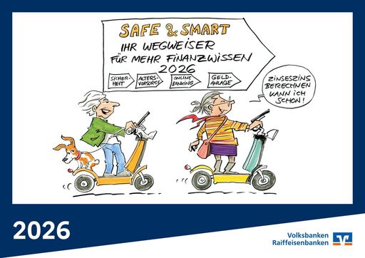 Jahreskalender "Safe & Smart" 2026