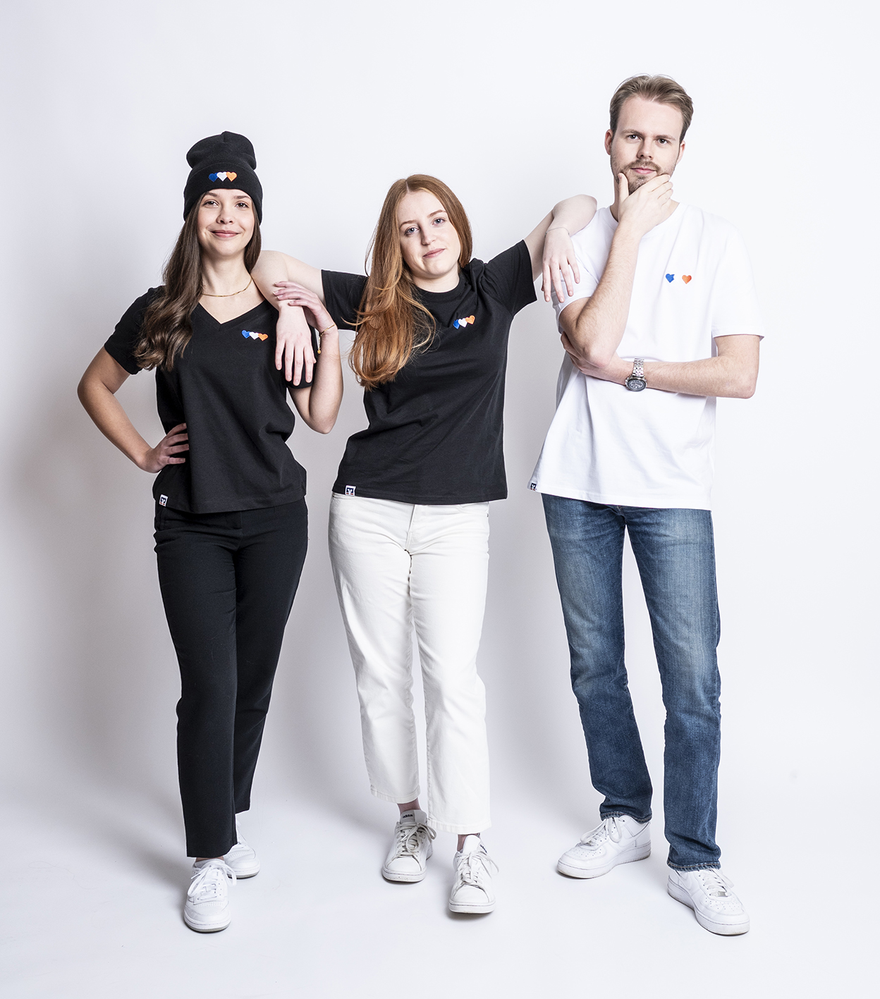 Gruppe aus drei Personen