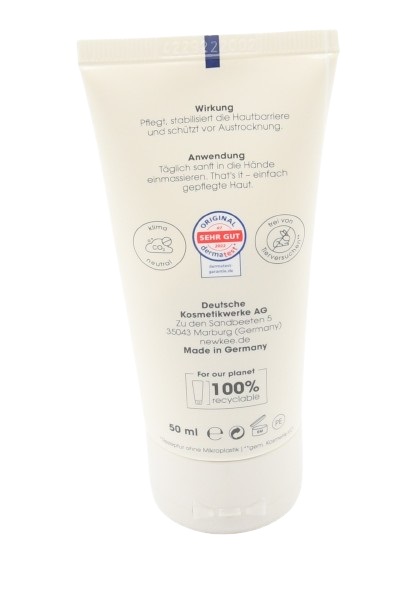 Cremetube von hinten